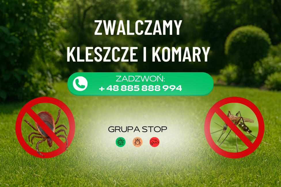 zwalczanie komarów i kleszczy